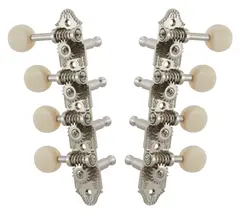 Grover 409FNW Professional Mandolin w/White Button 4+4, for "F"-Style