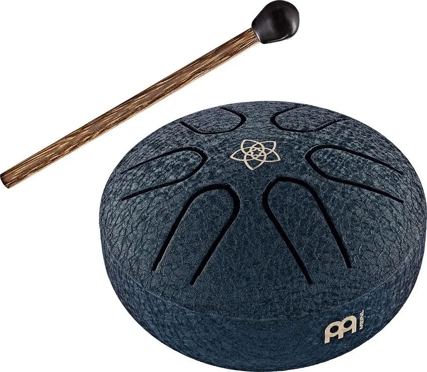 Meinl PSTD2NBVF Pocket Steel Tongue Drum A Major, Navy Blue 