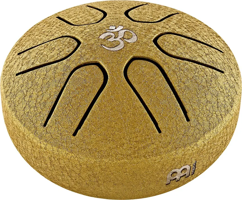 Meinl PSTD3GOM Pocket Steel Tongue Drum A Major, Gold 