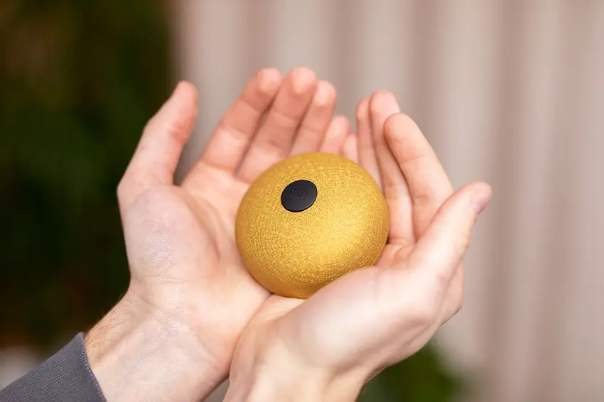 Meinl PSTD3GOM Pocket Steel Tongue Drum A Major, Gold 