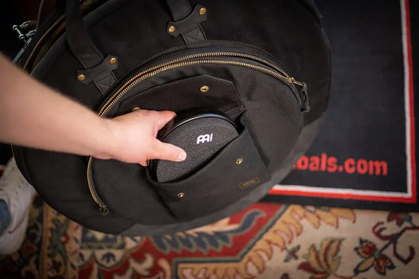 Meinl MWC22BK Waxed Canvas 22 Cymbal Bag Classic Black 