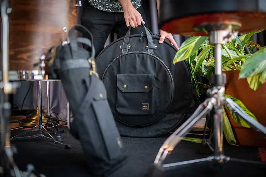 Meinl MWC22BK Waxed Canvas 22 Cymbal Bag Classic Black 