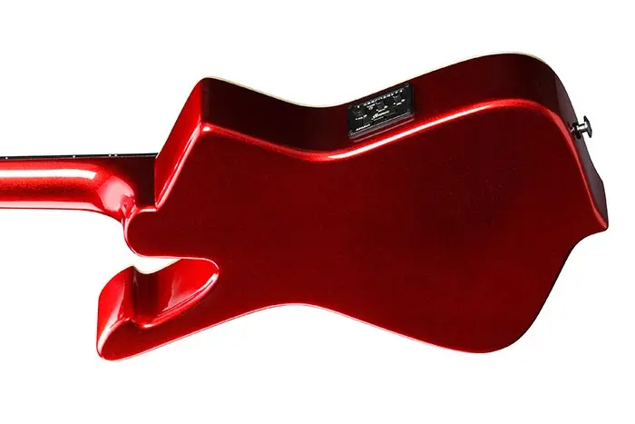 Ibanez UICT10-CA Ibanez Iceman Ukulele m/mik og bag - Candy Apple 