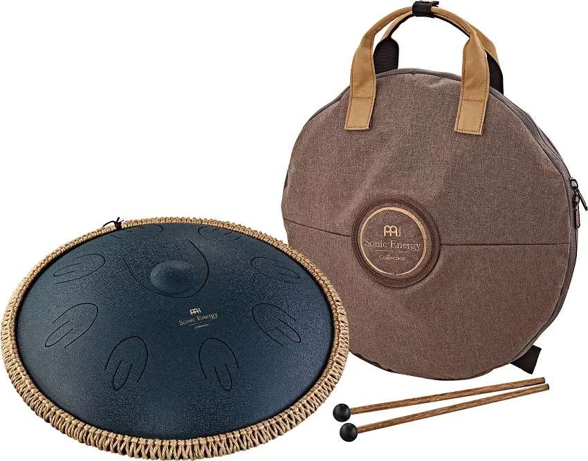 Meinl OSTD2NB Octave Steel Tongue Drum D Amara, Navy Blue 