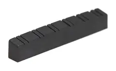 Graph Tech PT-1500-00 Black TUSQ XL Slotted Guitar Nut, 12-Str. 1 3/4", Flat
