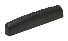 Graph Tech PT-1568-00 Black TUSQ XL Slotted Guitar Nut, 12-Str. 1 7/8", Flat
