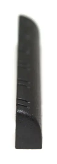 Graph Tech PT-1578-00 Black TUSQ XL Slotted Guitar Nut, 12-Str 3/16", Flat 
