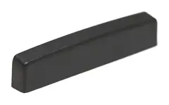 Graph Tech PT-3000-00 Black TUSQ XL Blank Guitar / Bass Nut - Electric, Flat