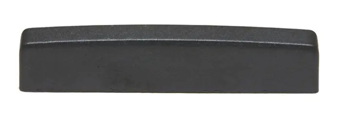 Graph Tech PT-3000-00 Black TUSQ XL Blank Guitar / Bass Nut - Electric, Flat 