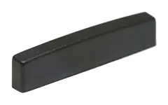 Graph Tech PT-4000-00 Black TUSQ XL Blank Jumbo Guitar Nut - Electric, Flat