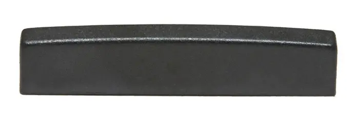 Graph Tech PT-4000-00 Black TUSQ XL Blank Jumbo Guitar Nut - Electric, Flat 