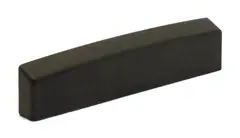 Graph Tech PT-4011-00 Black TUSQ XL Blank Nut (46 mm) - Electric, Flat