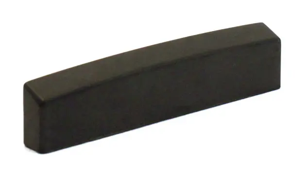 Graph Tech PT-4011-00 Black TUSQ XL Blank Nut (46 mm) - Electric, Flat 