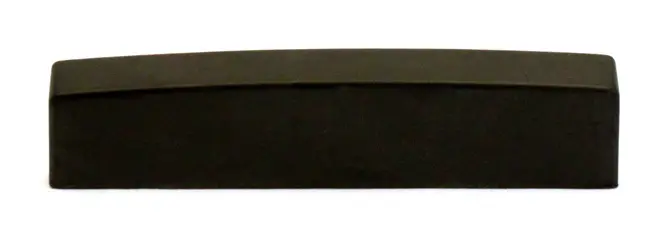Graph Tech PT-4011-00 Black TUSQ XL Blank Nut (46 mm) - Electric, Flat 