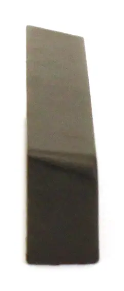 Graph Tech PT-4061-00 Black TUSQ XL Blank Nut (48.8 mm) - Electric, Flat 