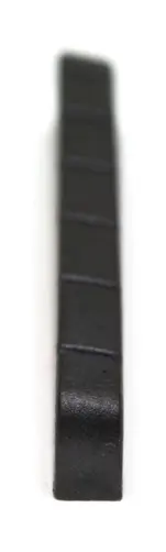 Graph Tech PT-5010-00 Black TUSQ XL Slotted Nut - Electric, F-Style, Flat 