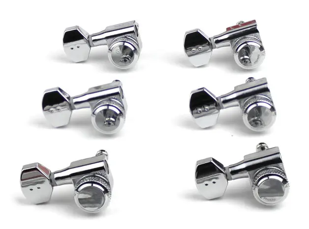Graph Tech PRL-8721-LC0 Ratio Electric Locking Machine Heads LH, (Right) Chrome 