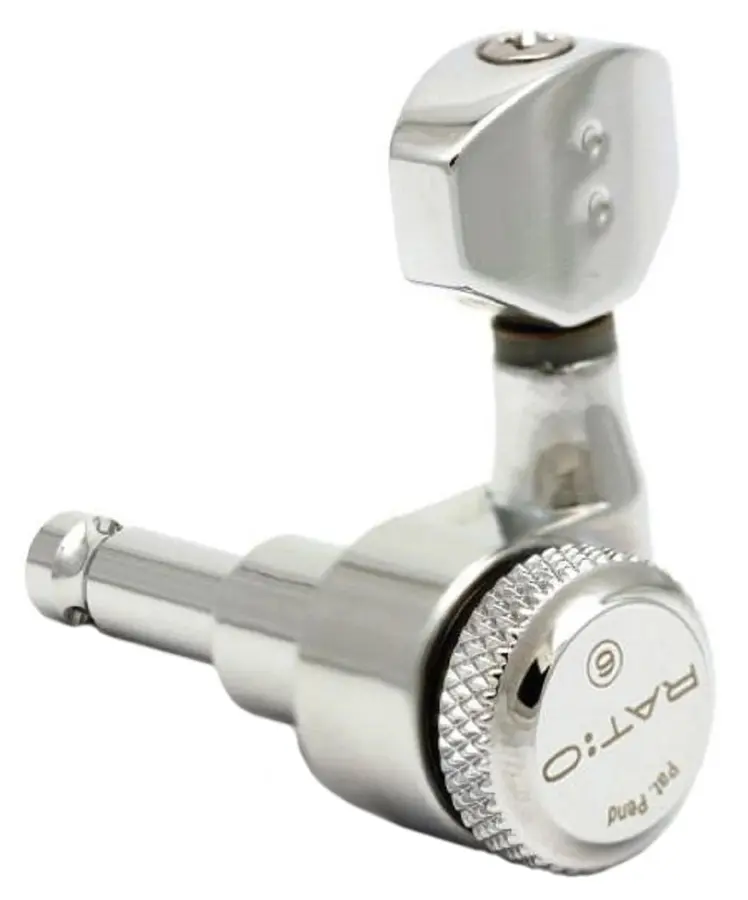 Graph Tech PRL-8721-LC0 Ratio Electric Locking Machine Heads LH, (Right) Chrome 