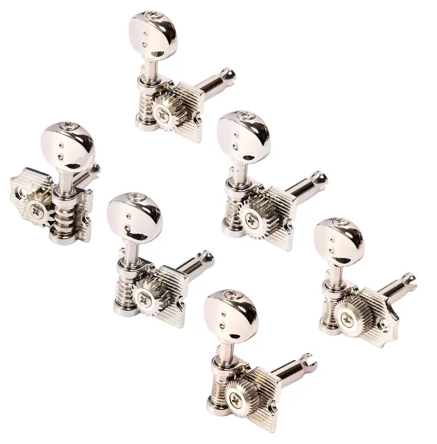 Graph Tech PRN-4624-N0 Ratio Electric Guitar Machine Heads (Left) - Nickel 