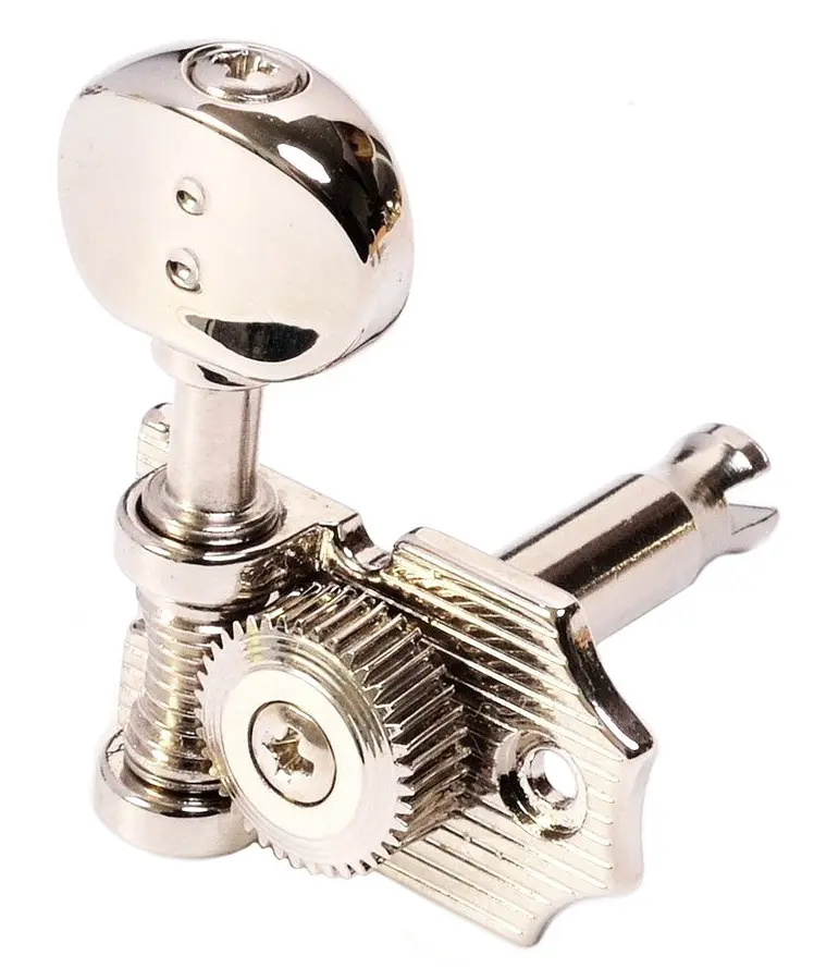 Graph Tech PRN-4624-N0 Ratio Electric Guitar Machine Heads (Left) - Nickel 