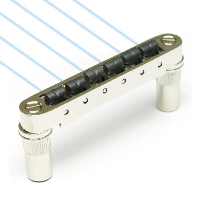 Graph Tech Ghost PN-8863-N0 - Loaded ResoMax NV2 Bridge, 6 mm - Nickel 