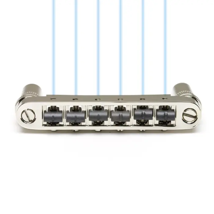 Graph Tech Ghost PN-8863-N0 - Loaded ResoMax NV2 Bridge, 6 mm - Nickel 
