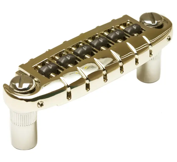 Graph Tech PS-8593-N0 ResoMax NW2 Wraparound Bridge, Nickel 