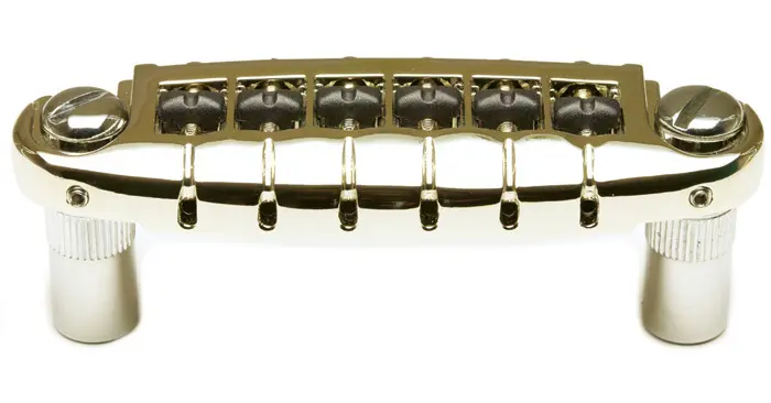 Graph Tech PS-8593-N0 ResoMax NW2 Wraparound Bridge, Nickel 