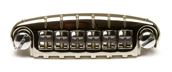 Graph Tech PS-8593-N0 ResoMax NW2 Wraparound Bridge, Nickel 