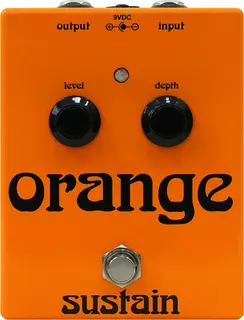 Orange Sustain/Kompressor Pedal