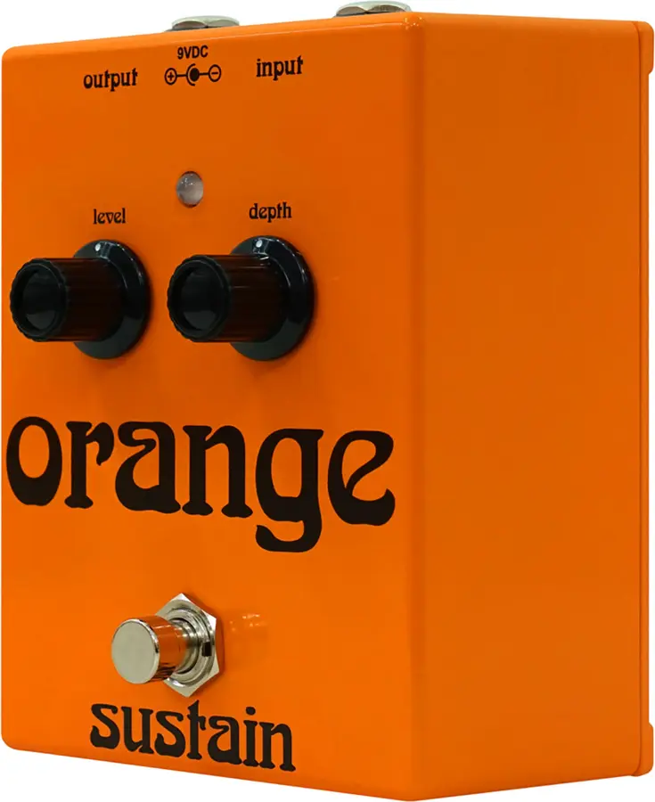 Orange Sustain/Kompressor Pedal 