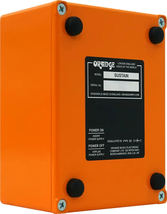 Orange Sustain/Kompressor Pedal 