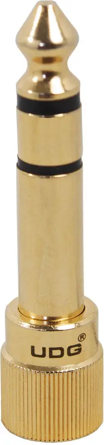 UDG Gear Ultimate adapter med gjenger 3,5 mm TRS til 6,35 mm TRS 