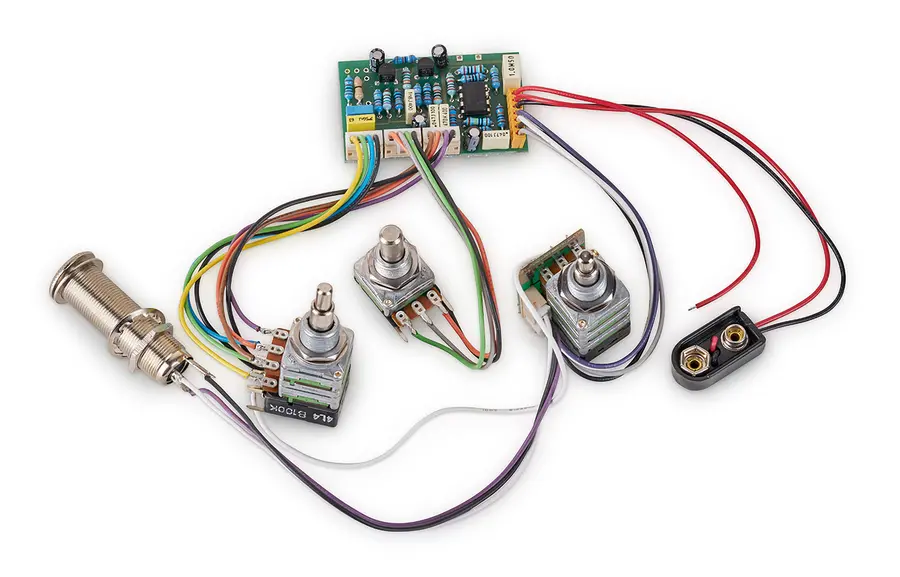 MEC 60057 - Active EQ2 Electronics For Active Pickups 