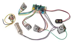 MEC 60058 - Active EQ2 Electronics For Passive Pickups w/ Toggle Switch