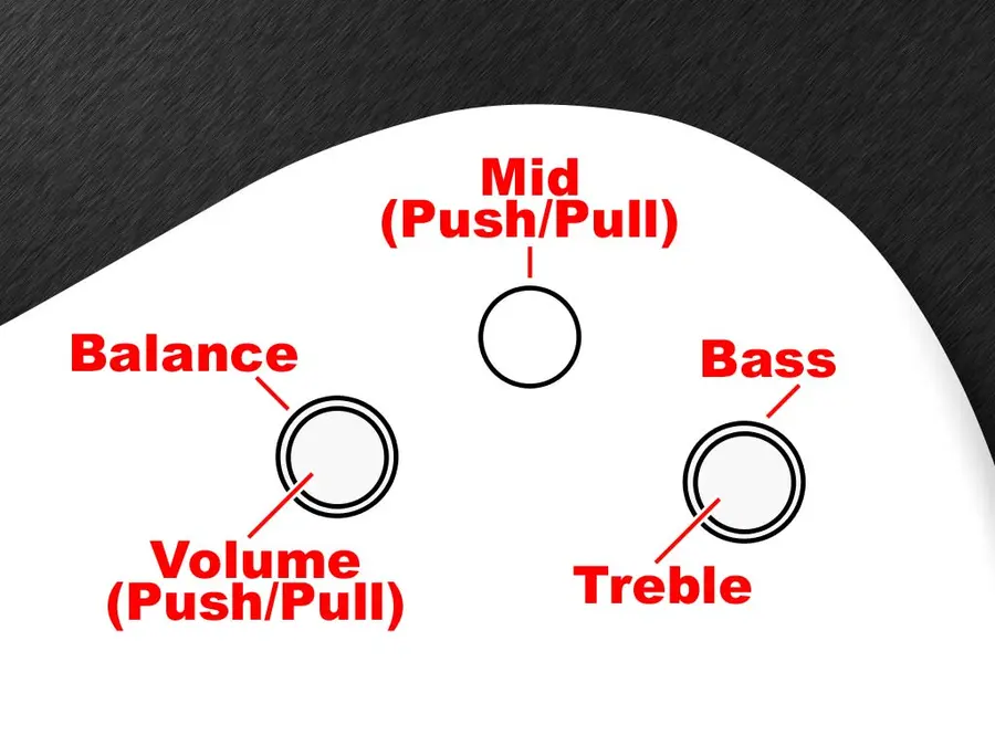 MEC 60060 - Active EQ2 Electronics For Active Pickups 