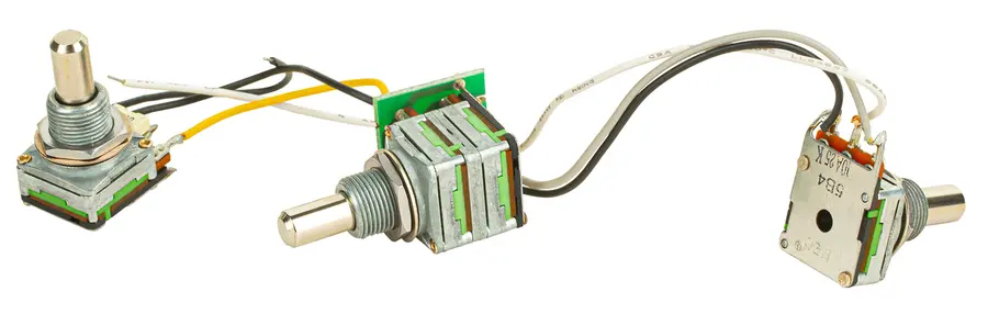 MEC 60087 - Passive Warwick Triumph Electronics for Piezo 3 Pot, only Piezo 