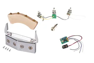 MEC 60089-4 - Complete Active Electronics &amp; Pickup Set  For Triumph