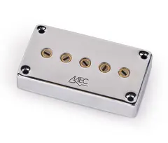 MEC Active Vintage Single Coil Bass Pickup, 5-String, Bridge - Chrome