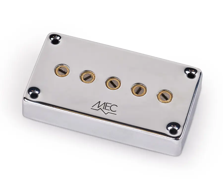 MEC Active Vintage Single Coil Bass Pickup, 5-String, Bridge - Chrome 