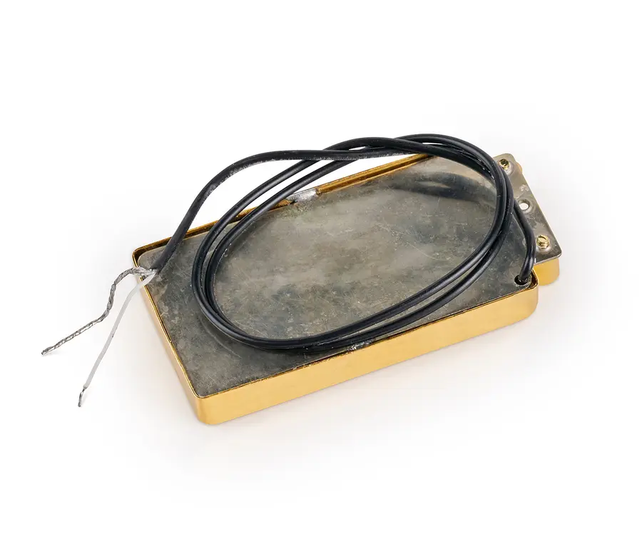 MEC AZ 10 Jazz Guitar Pickup 1 Mounting Ear, Lefthand - Chrome 