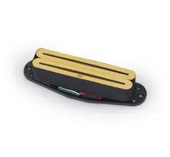MEC Blade Design S-Style Humbucker Guitar Pickup, Open Bobbin - Gold