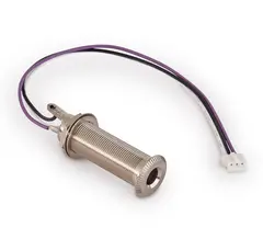 MEC Closed Stereo Jack Socket for Mounting with R5 Connector - Chrome
