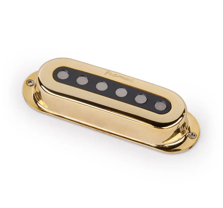 MEC Framus Vintage Atlantic Guitar Pickup, Neck & Bridge - Gold Cover 