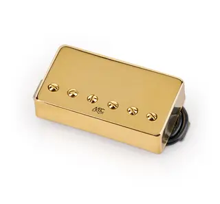 MEC Modern Humbucker Guitar Pickup, Bridge - Gold Cover