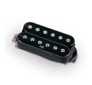 MEC Modern Humbucker Guitar Pickup Bridge, Tremolo Spacing, Black