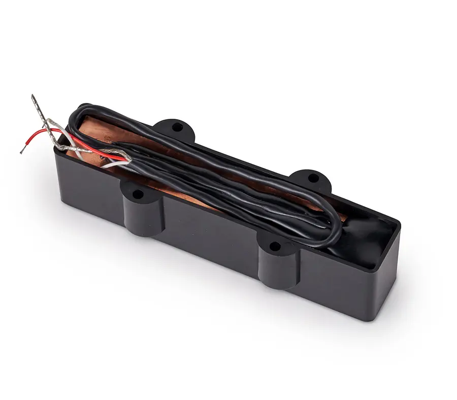 MEC Passive J-Style Bass Pickup Vintage Alnico V, 5-String, Neck - Black 