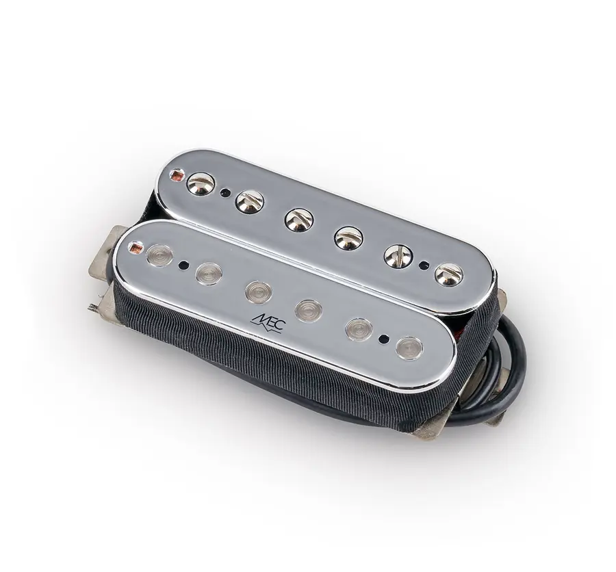 MEC Vintage Alnico II Humbucker Guitar Pickup, Open Bobbin, Neck - Chrome 