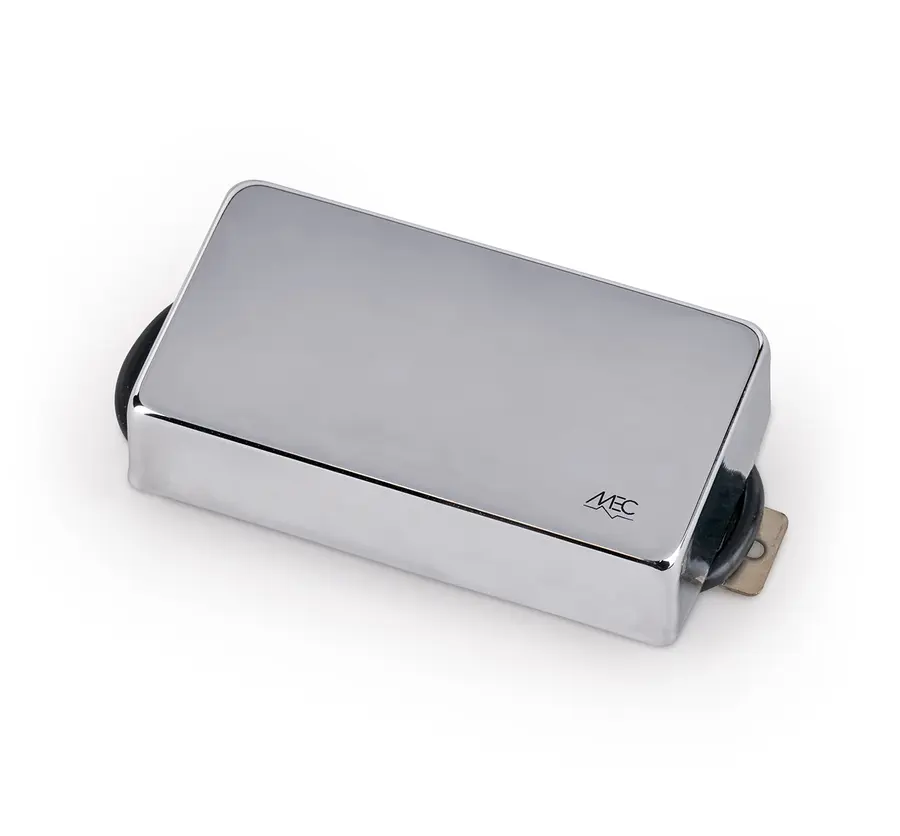 MEC Vintage Alnico V Humbucker Guitar Pickup, Bridge - Chrome Cover 