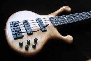 Hipshot 5-String Bass Tremolo .669" / 17 mm Spacing - Black 